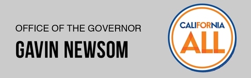 banner California governor